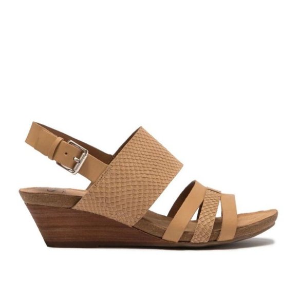 Sofft Shoes - NEW Sofft Velora Snakeskin Embossed Wedge Sandal